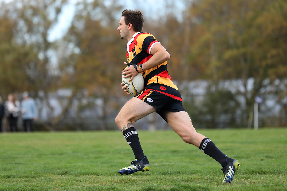The club rugby match between Zingari Richmond Premier Development and Dunedin Premier Development played at Montecillo in Dunedin on Saturday 30th April, 2022. © John Caswell / http://www.caswellimages.com