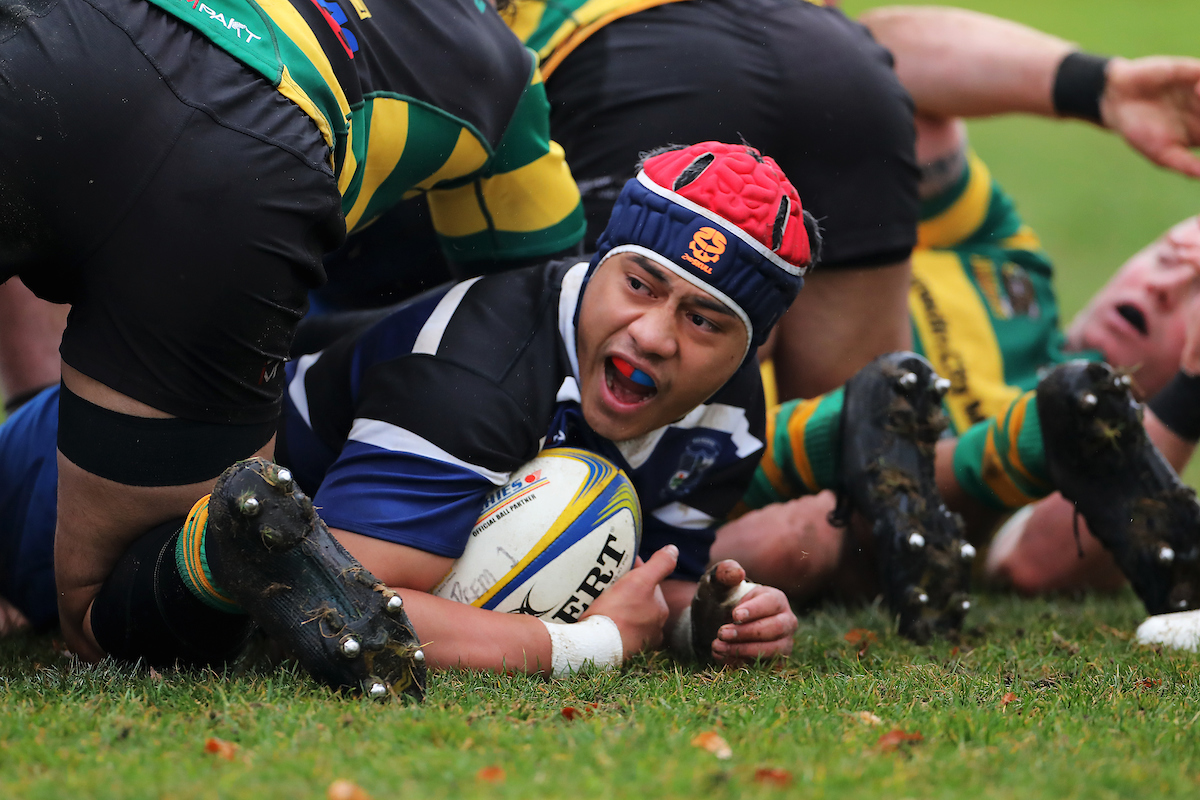 Uaita Poutu of Kaikorai during the Premier club rugby match between Kaikorai and Green Island played at Bishopscourt in Dunedin on Saturday 11th June, 2022. © John Caswell / http://www.caswellimages.com