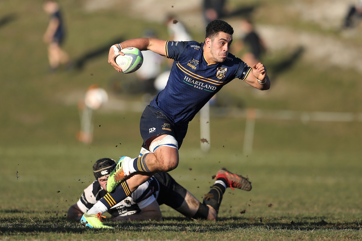 Edward Whyte of Dunedin during the Premier Quarter Final club rugby match between Dunedin and Southern played at Kettle Park in Dunedin on Saturday 2nd July, 2022. © John Caswell / https://tapebootsandbeer.com/