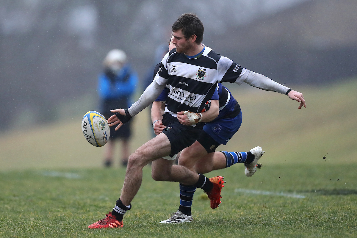 Mackenzie Haugh of Southern during the Premier Quarter Final club rugby match between Dunedin and Southern played at Kettle Park in Dunedin on Saturday 9th July, 2022. © John Caswell / https://tapebootsandbeer.com/