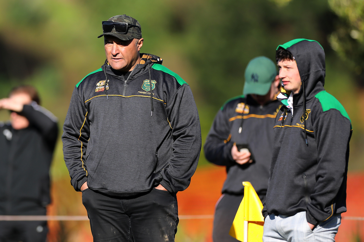 Action from Premier Colts club rugby match between Harbour and Green Island played at Watson Park in Dunedin on Saturday 23rd July, 2022. © John Caswell / https://tapebootsandbeer.com/