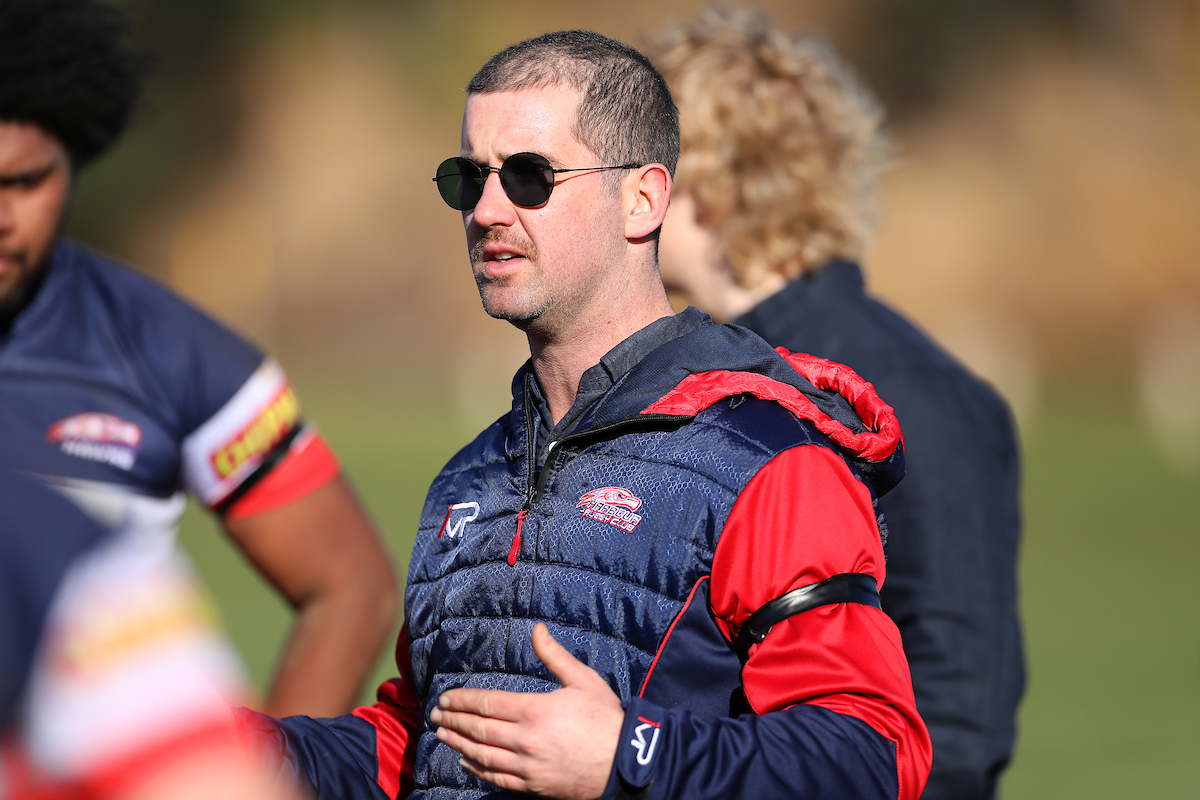 Action from Premier Colts club rugby match between Harbour and Green Island played at Watson Park in Dunedin on Saturday 23rd July, 2022. © John Caswell / https://tapebootsandbeer.com/