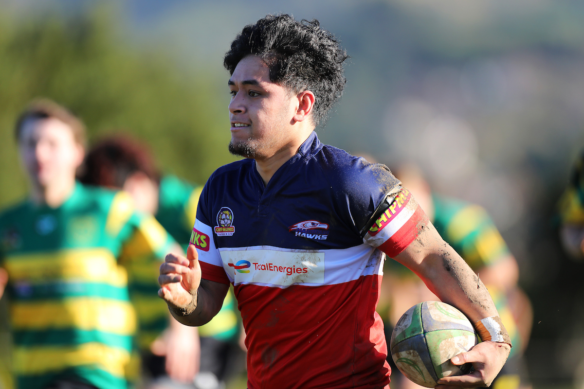 Action from Premier Colts club rugby match between Harbour and Green Island played at Watson Park in Dunedin on Saturday 23rd July, 2022. © John Caswell / https://tapebootsandbeer.com/